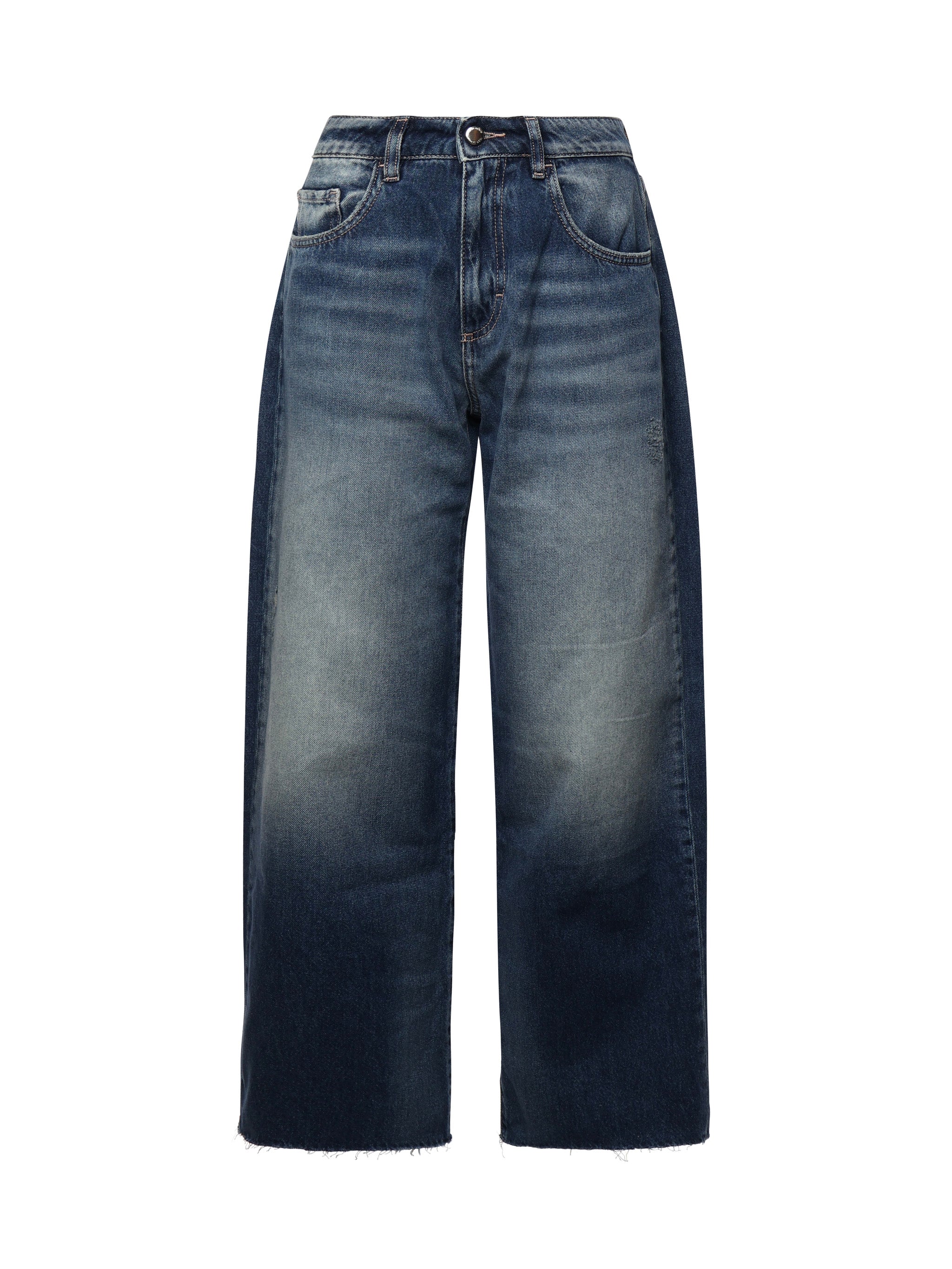 ICON DENIM Jeans Blue Cotton
