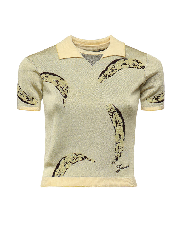Jacquemus T-Shirts And Polos Yellow Viscose