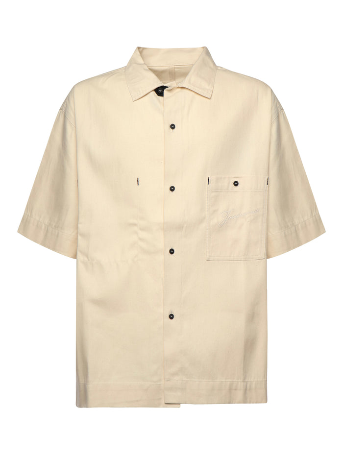 Jacquemus Shirts Off-white Cotton