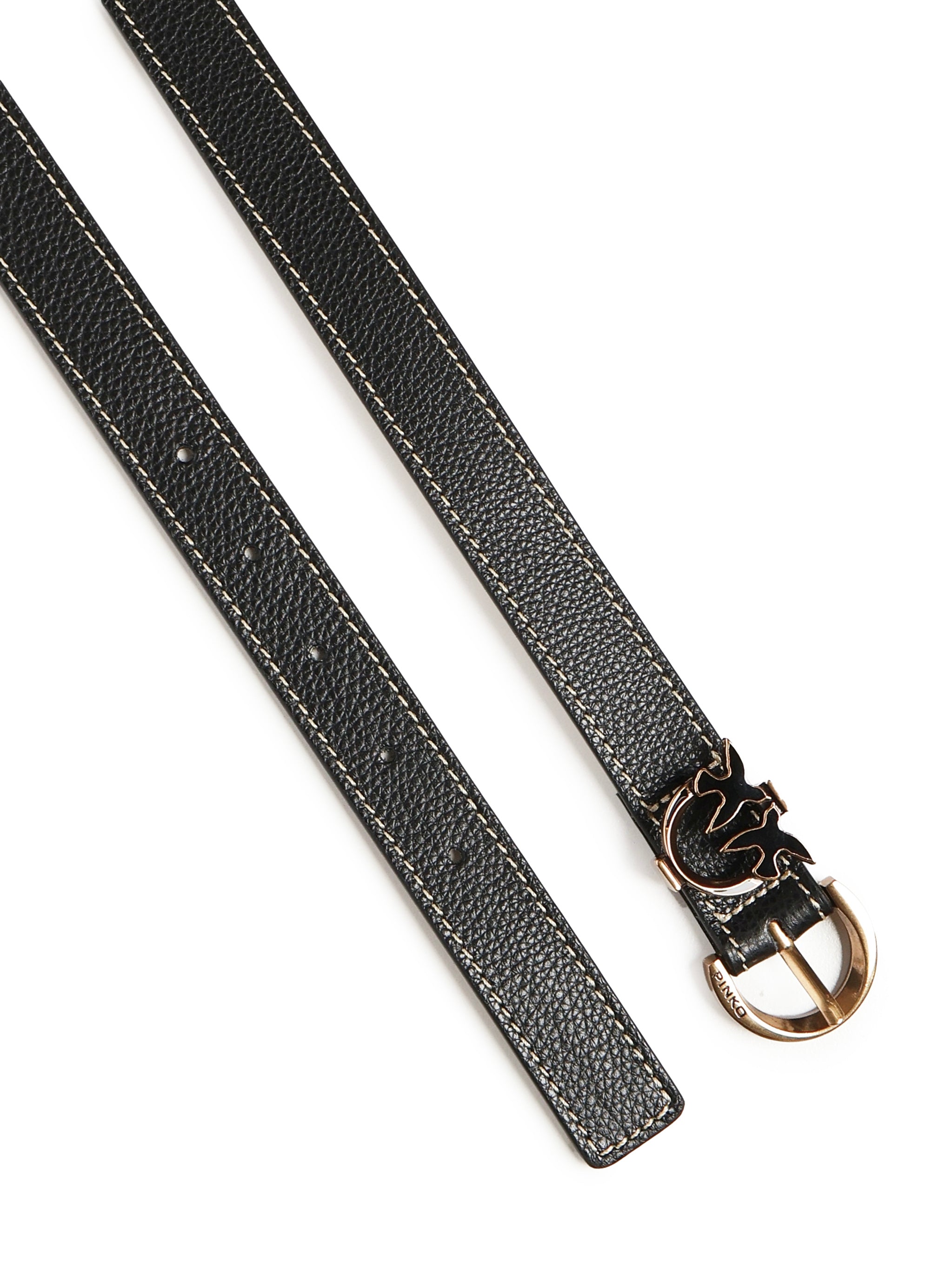 Pinko Belts Black Cowskin