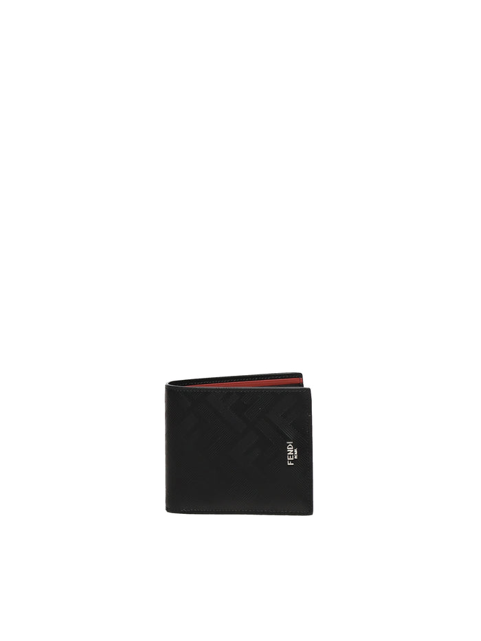 Fendi Wallets Black Calfskin