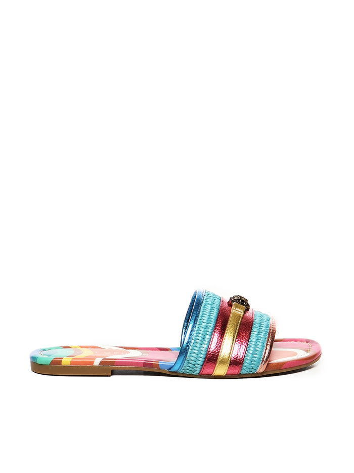 Kurt Geiger Sandals Red Canvas