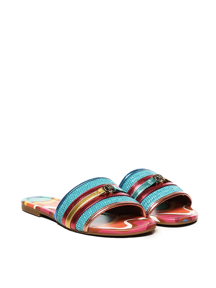 Kurt Geiger Sandals Red Canvas