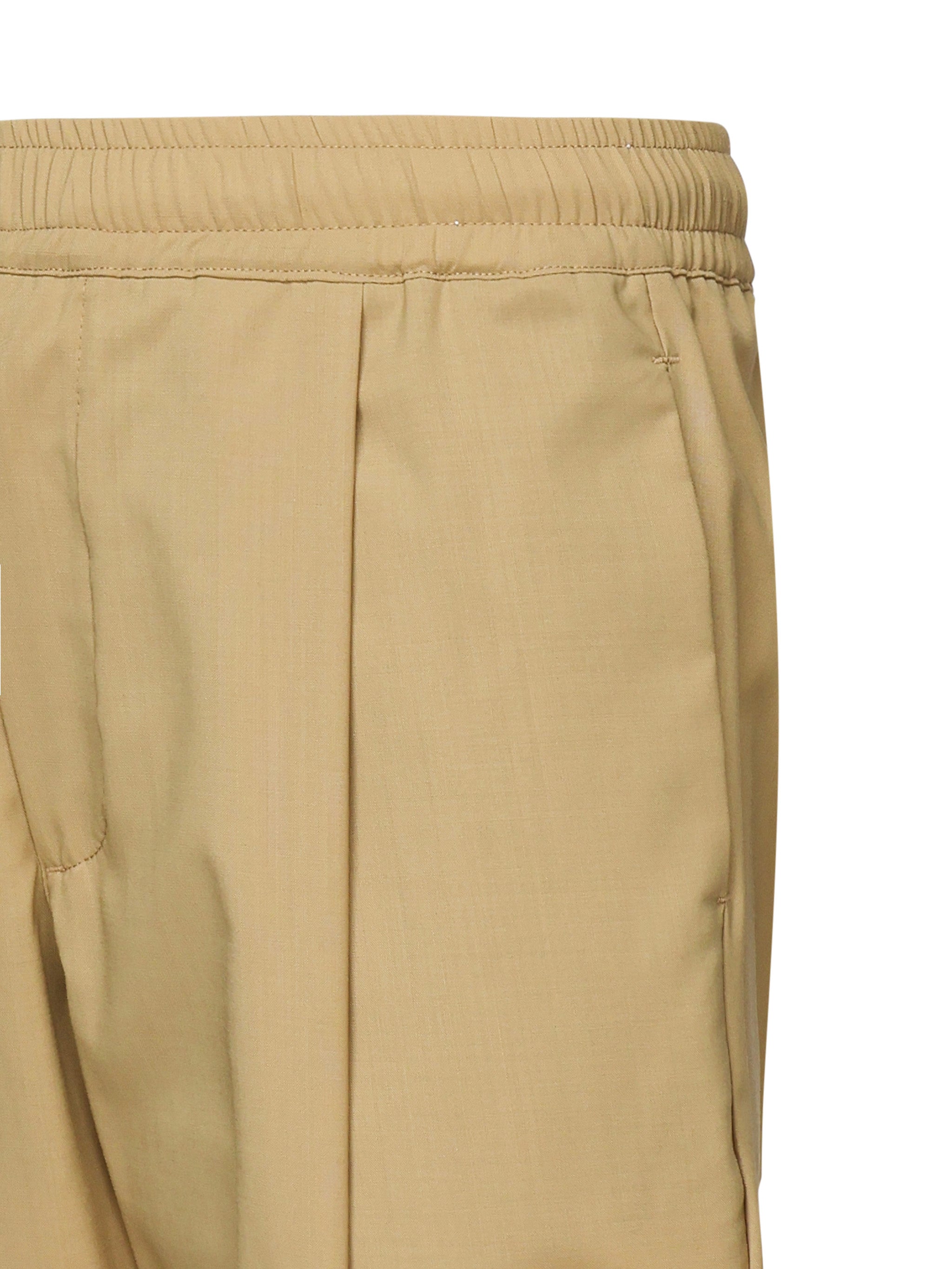 Giuliano Galiano RTW Brown Virgin Wool Polyester Elastan
