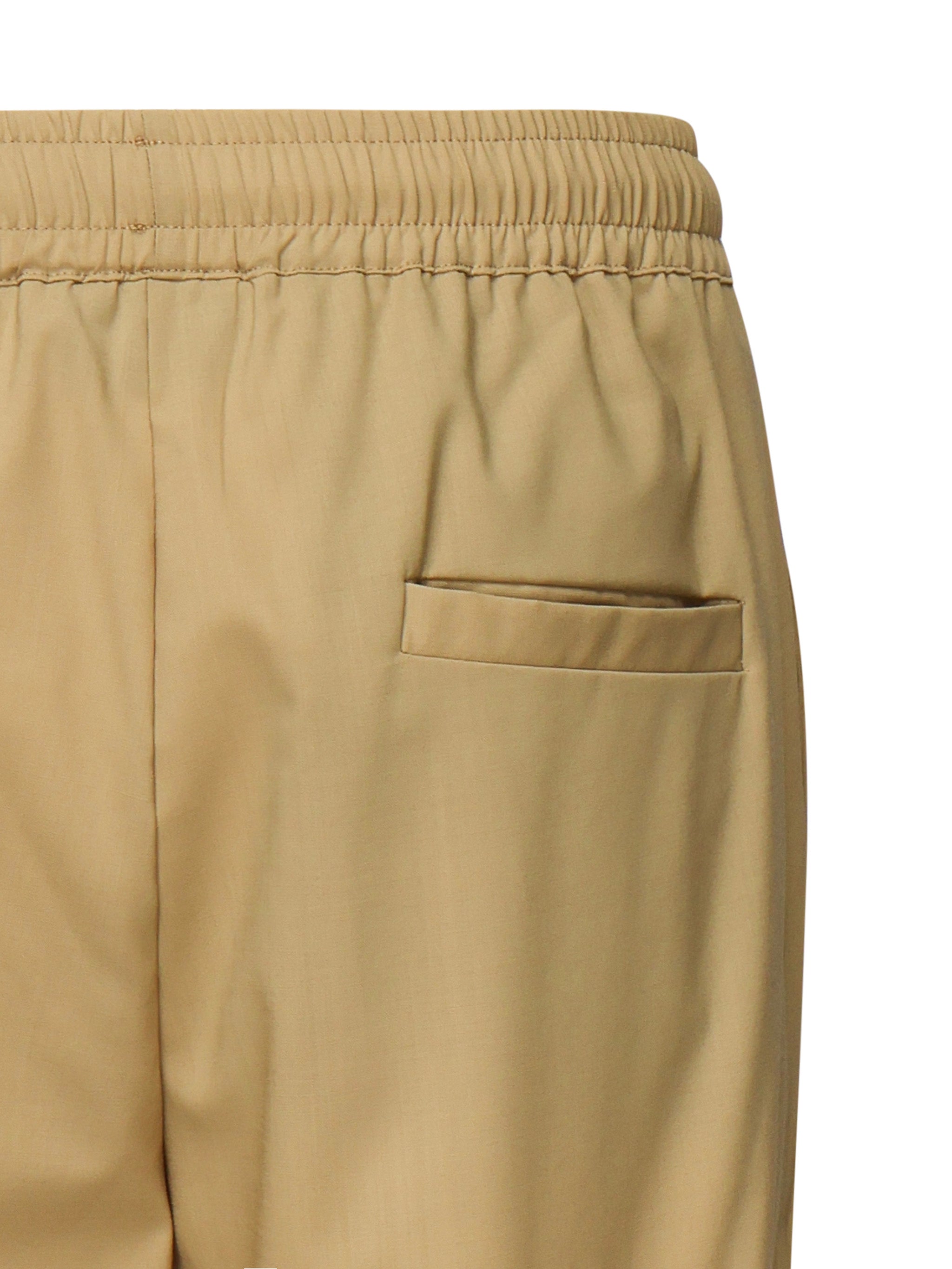 Giuliano Galiano RTW Brown Virgin Wool Polyester Elastan
