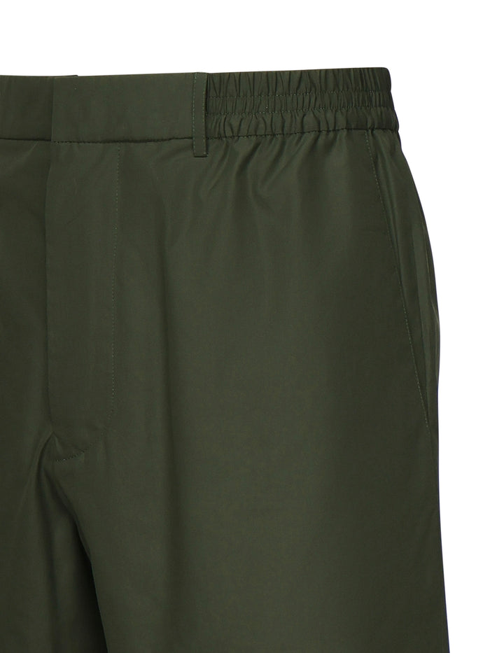 Fendi Shorts Green Cotton