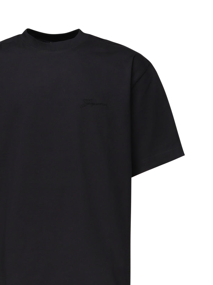 Jacquemus T-Shirts And Polos Black Cotton