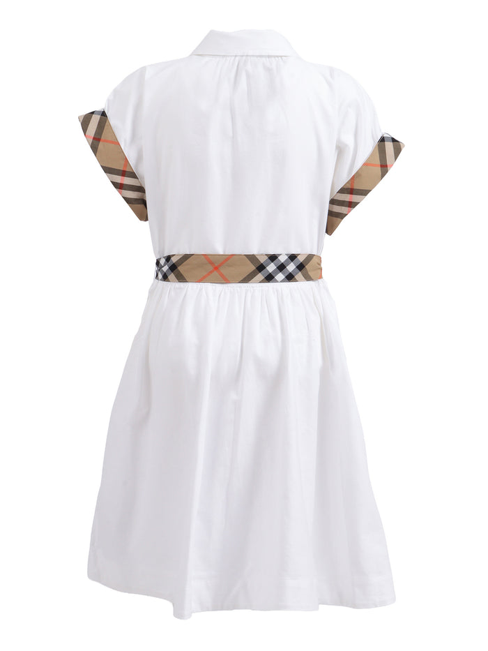 KID GIRL DRESSES White Cotton