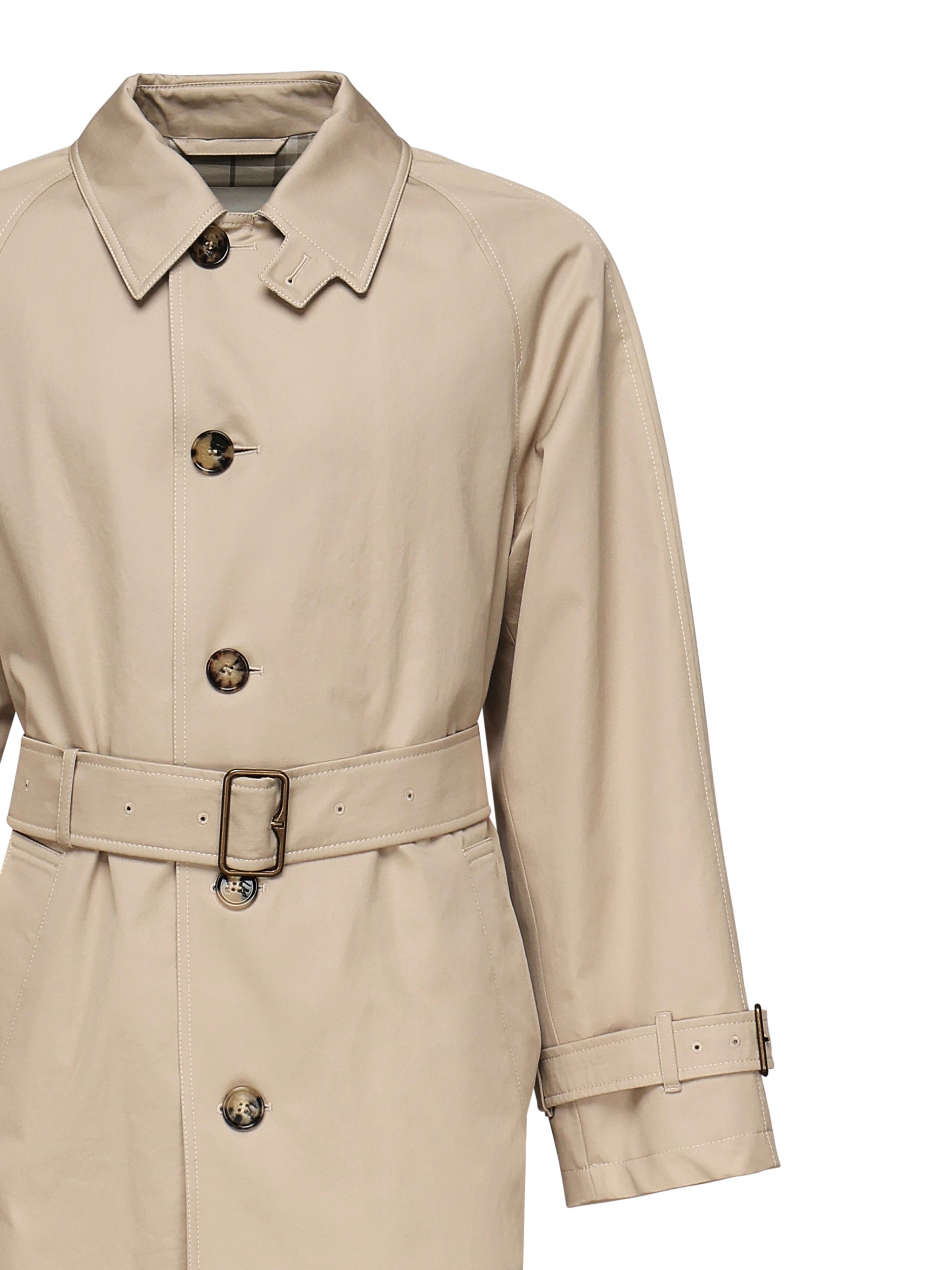Burberry Coats Sand Cotton