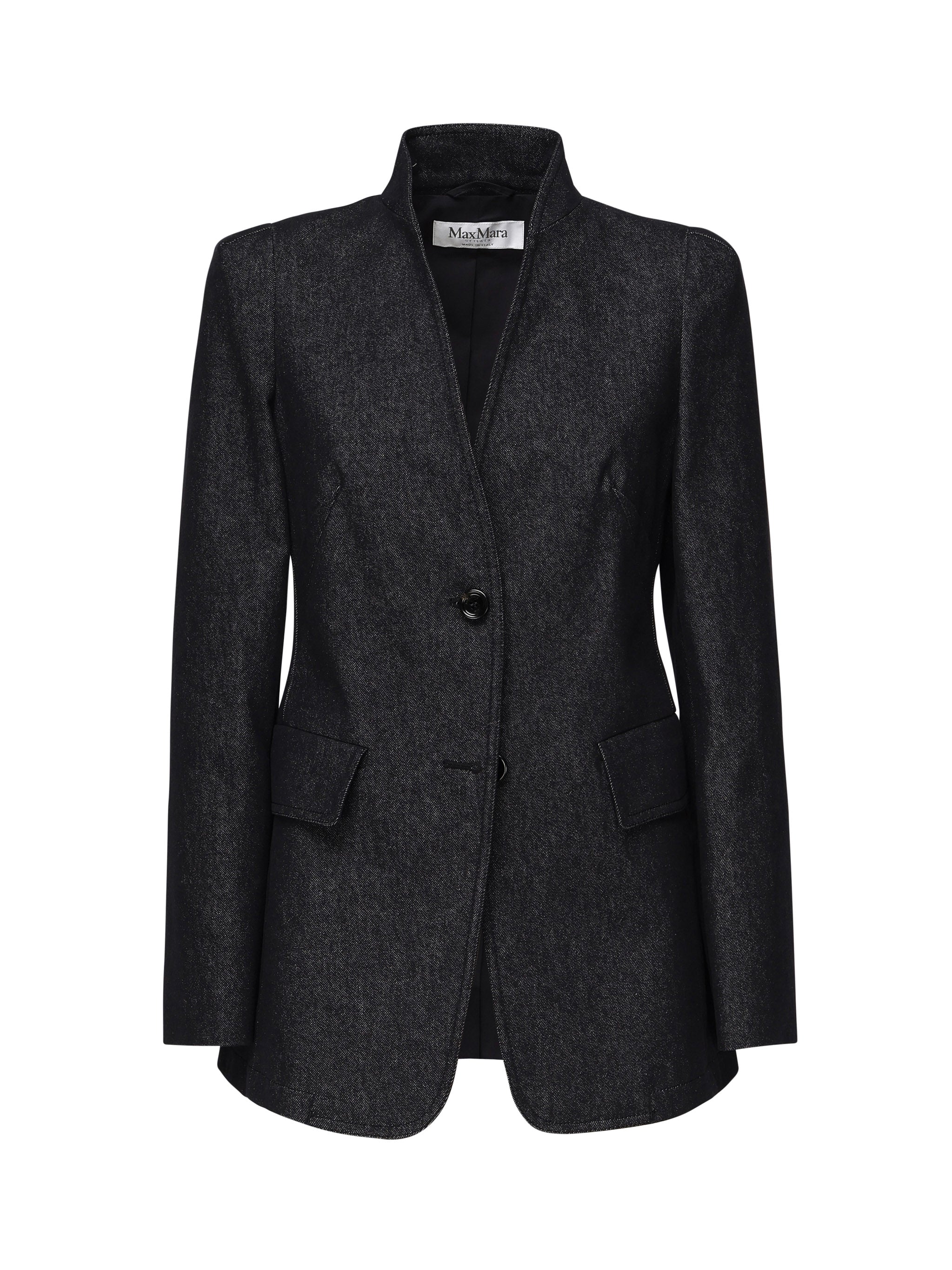 Max Mara Jackets Blue Cotton