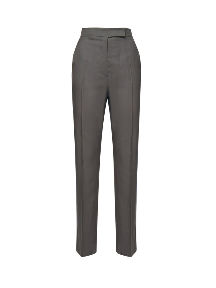 Max Mara Rtw Grey Virgin Wool