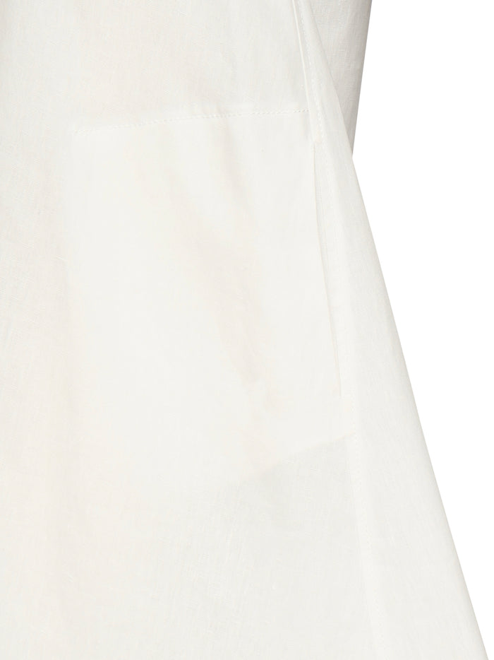 Max Mara Dresses White Lino