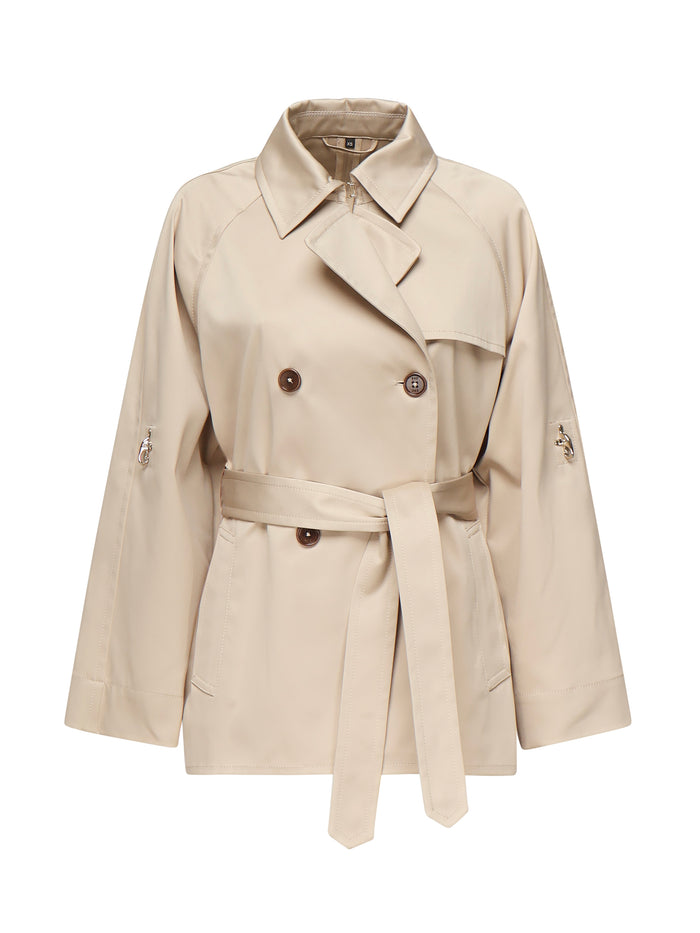 Fay Coats Beige Polyester