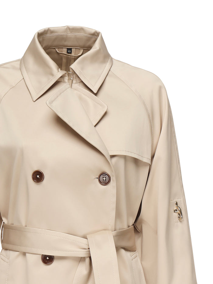 Fay Coats Beige Polyester