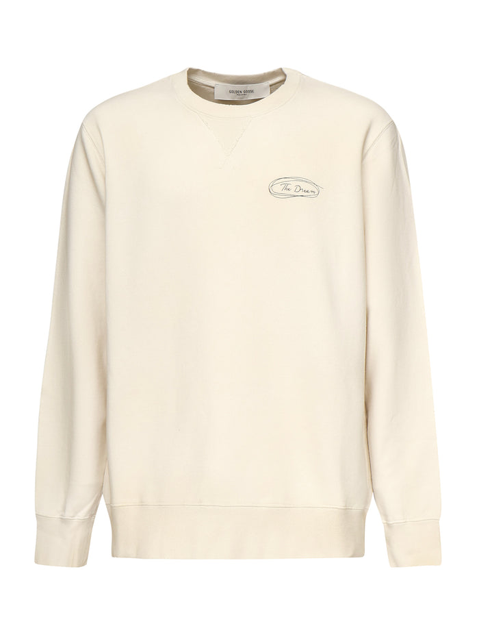 Golden Goose Sweaters Beige Cotton