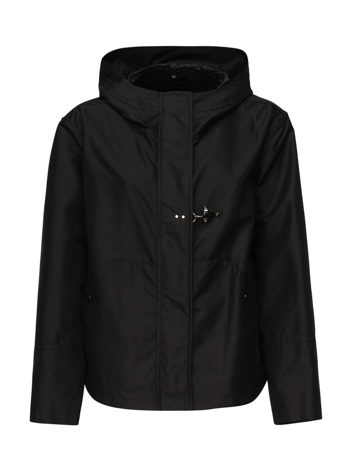 Fay Coats Black Polyester