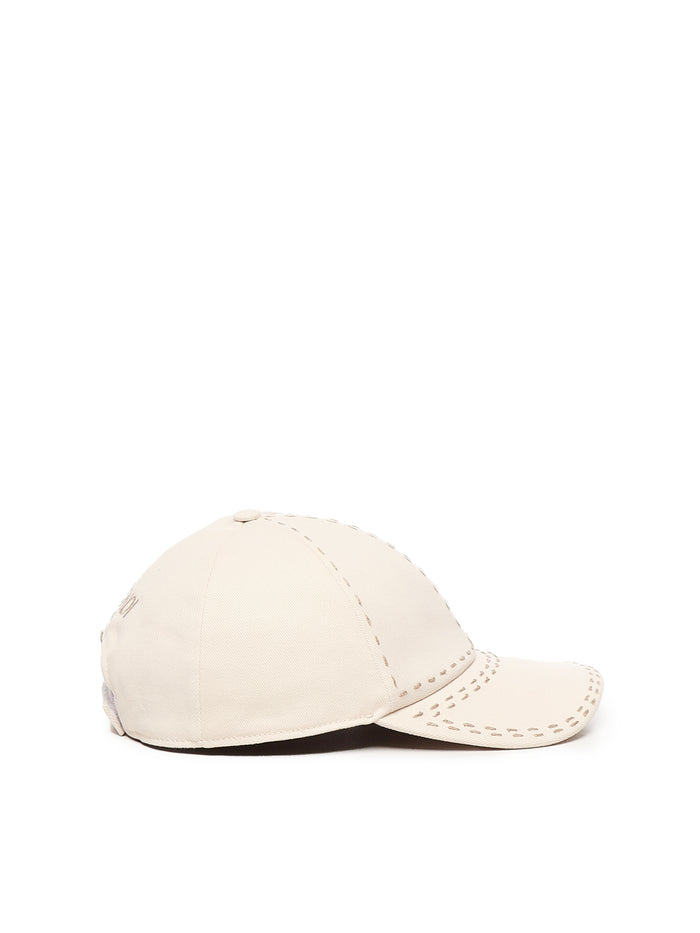 Fendi Hats Beige Cotton