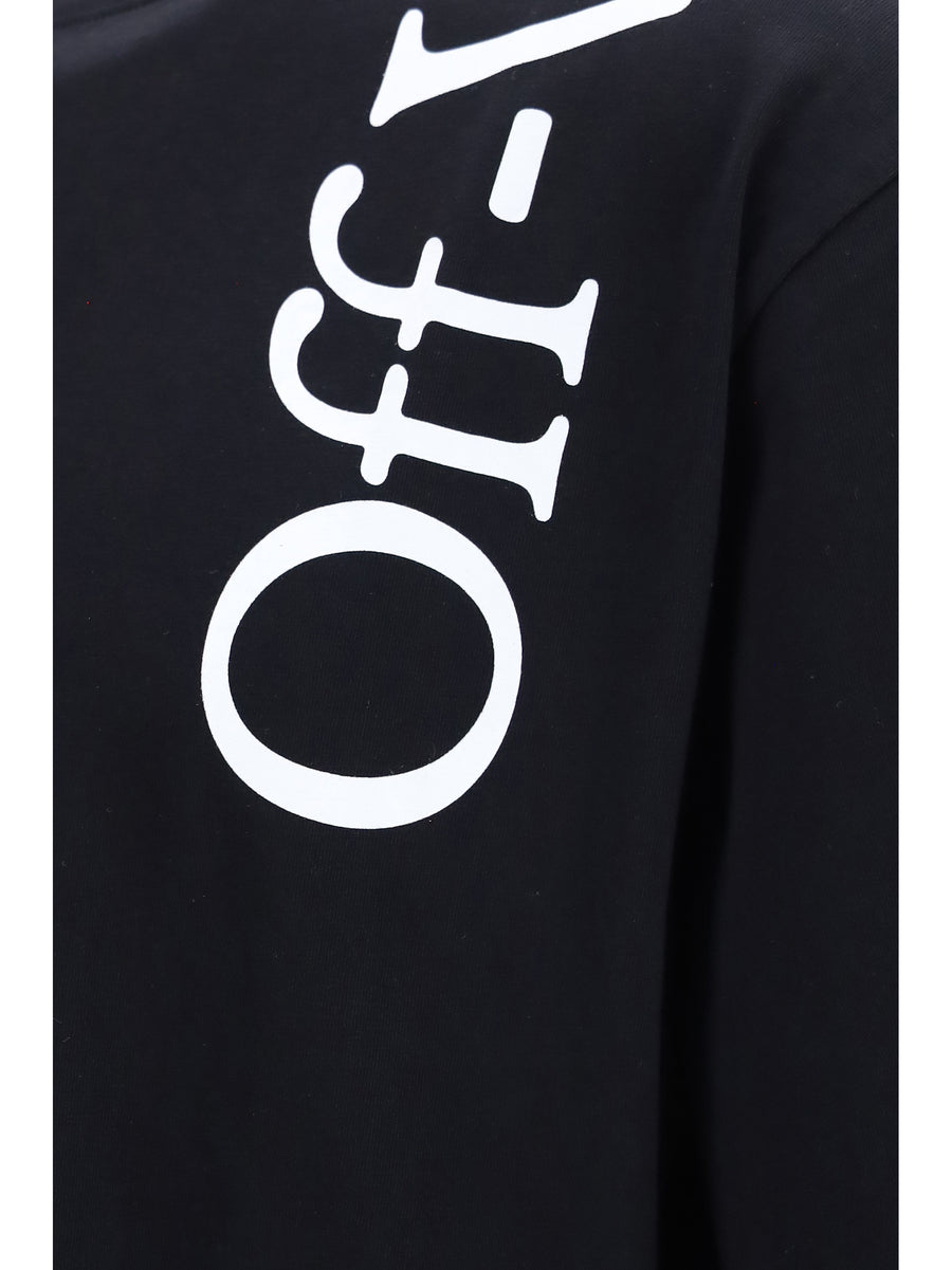 T-Shirt Vertical Bookish Skate Black Cotton T-shirts
