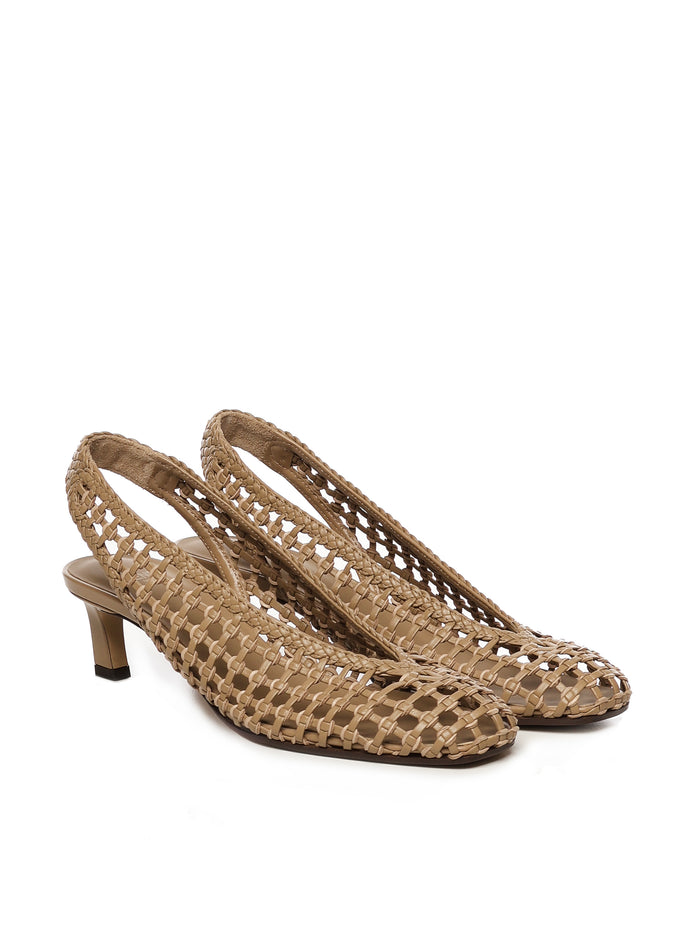 Fendi With Heel Beige Calfskin