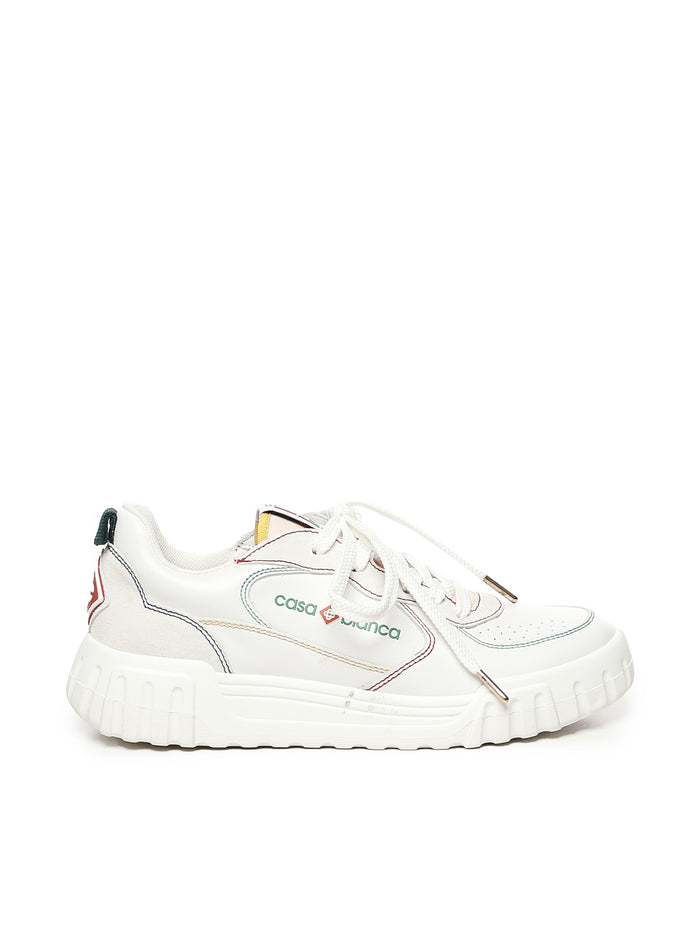 Casablanca Sneakers White Calfskin