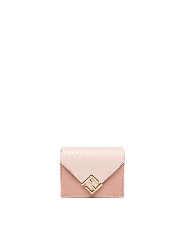 Fendi Wallets Pink Calfskin