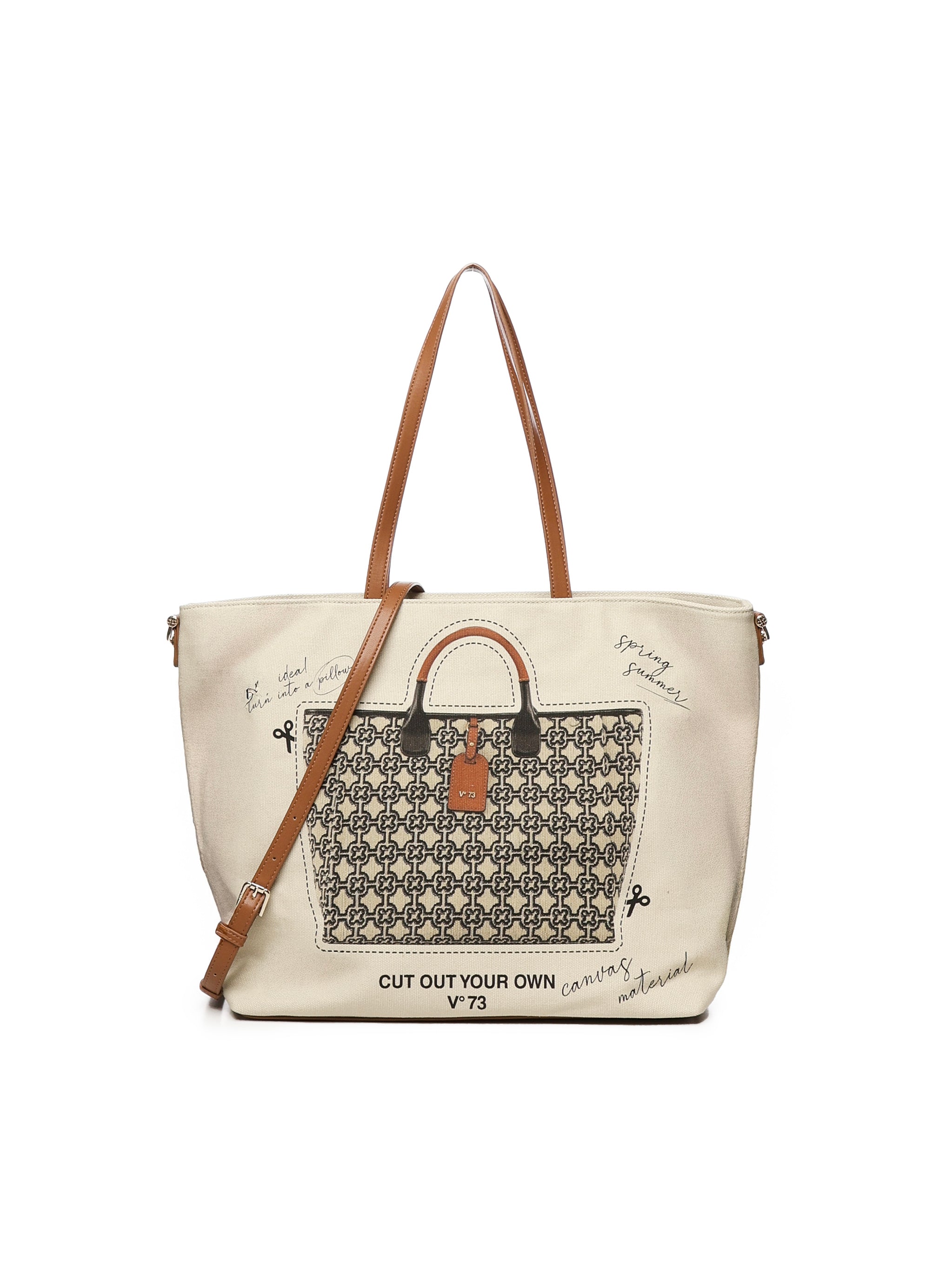 V° 73 Bags Beige Cotton