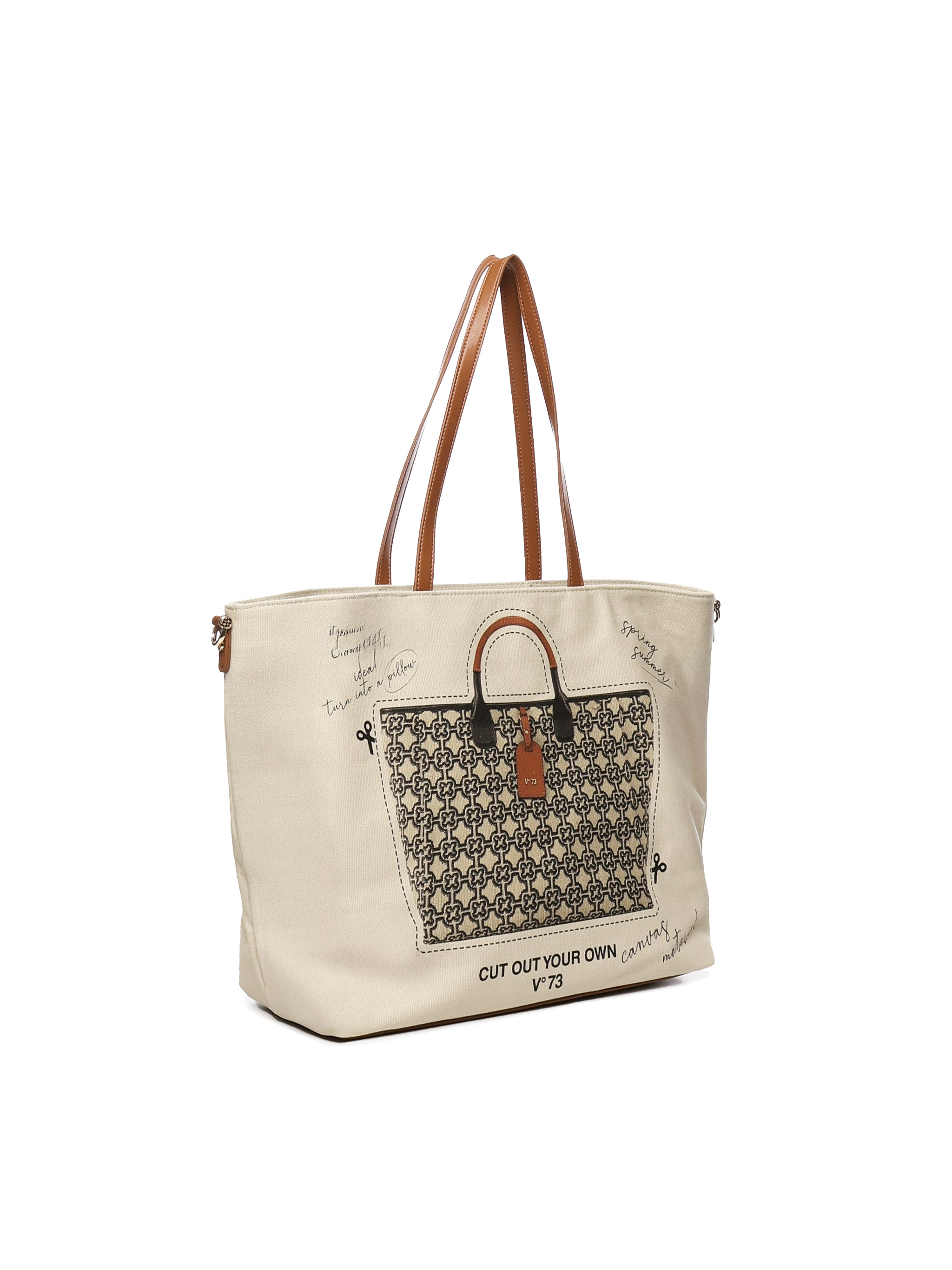 V° 73 Bags Beige Cotton