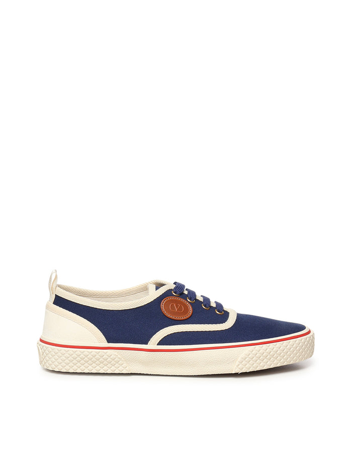 Valentino Garavani Sneakers Bright Indigo/ivory/ivory/cuoi