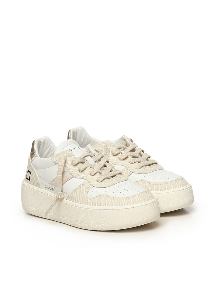 D.a.t.e. Sneakers Beige