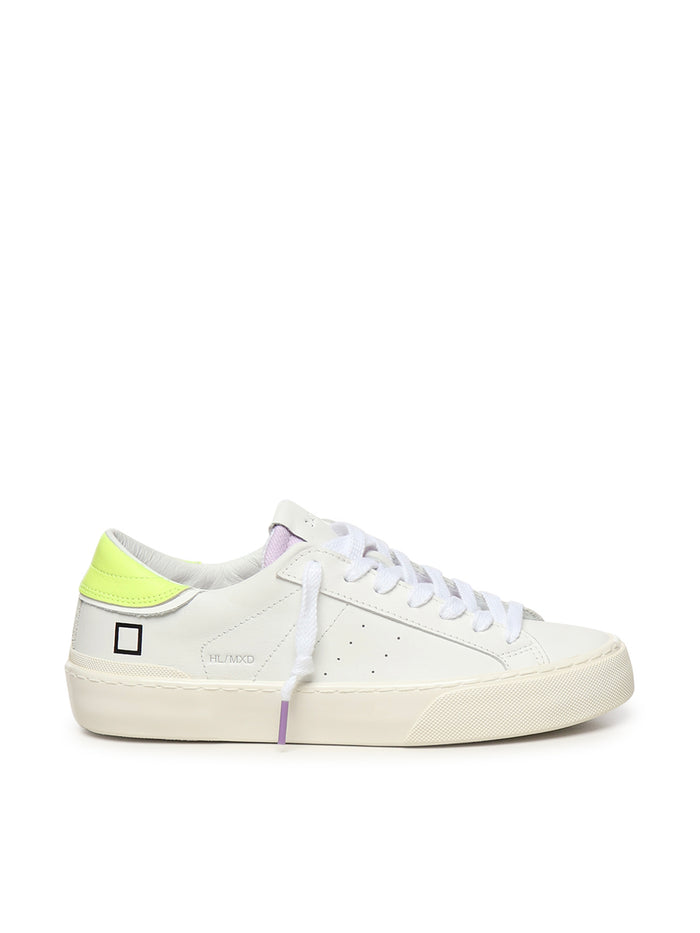 D.a.t.e. Sneakers White Yellow