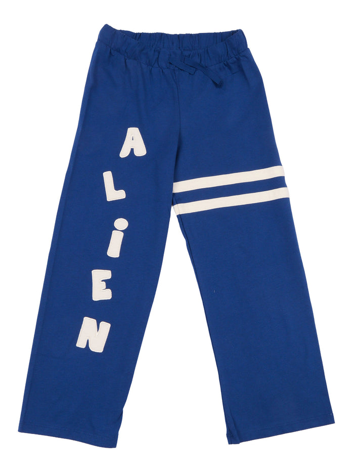 Alien Application Trousers Blue Organic Cotton
