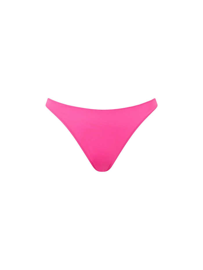 Fuchsia Naomi Cheeky Swim Briefs Pink Bottom