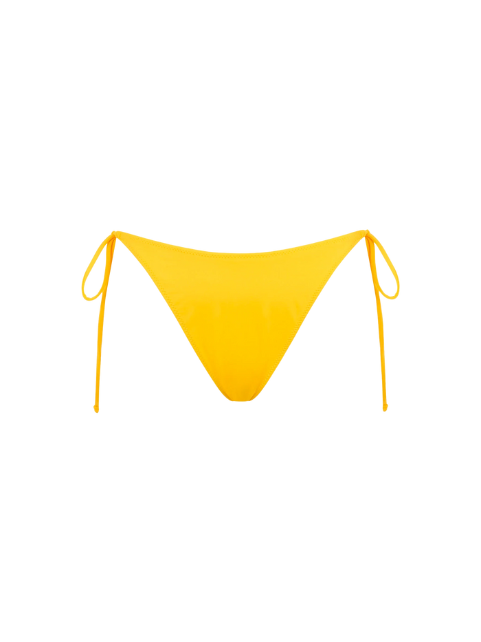 Yellow Marielle Swim Briefs Bottom