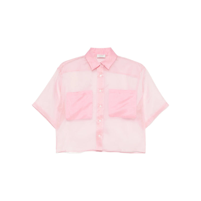 Shirt Mazzarelli Pink Silk: 100