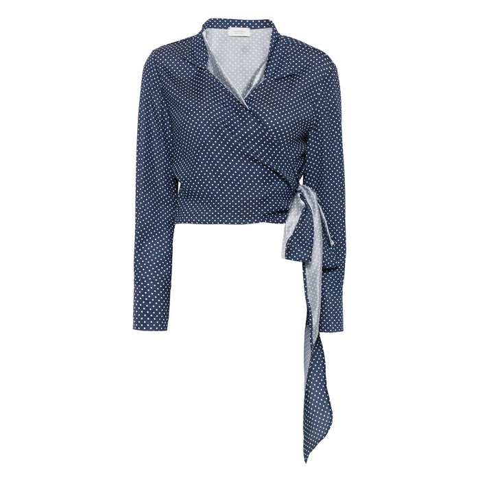 Shirt Mazzarelli Blue/white Silk: 94