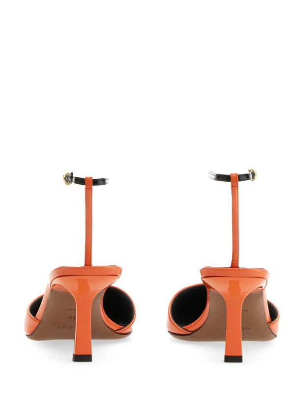 Pump Toliman Orange Leather