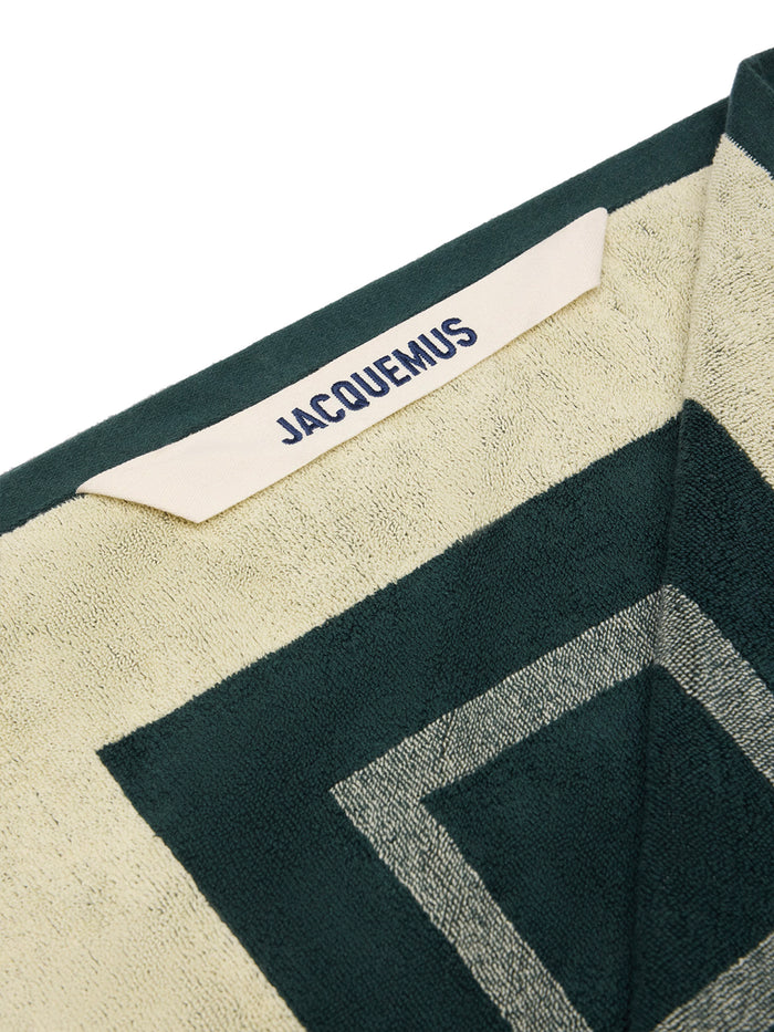 Jacquemus Seawear. Palm Tree Green / Light Y Coton