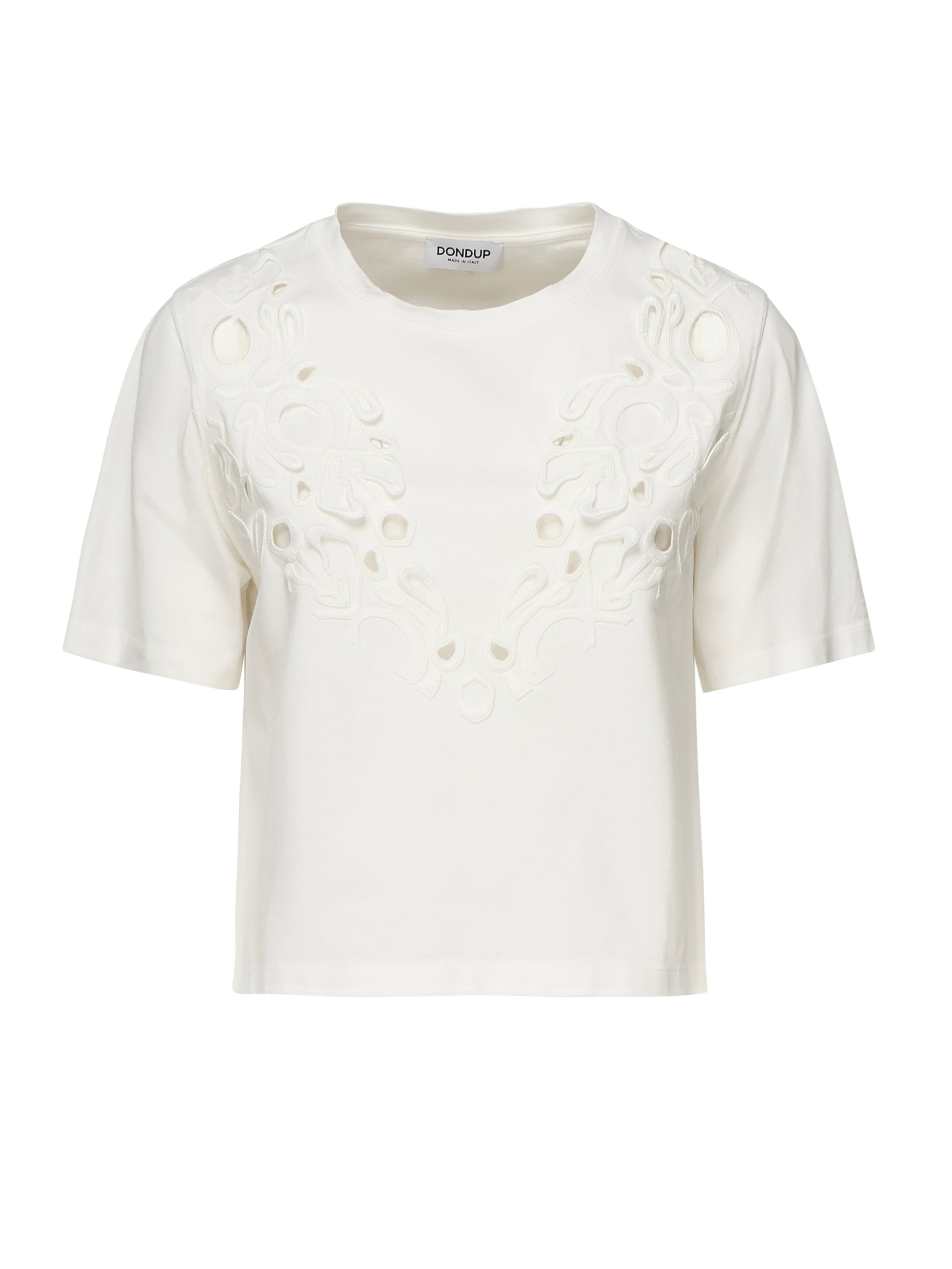 Dondup T-shirts and Polos White Cotton