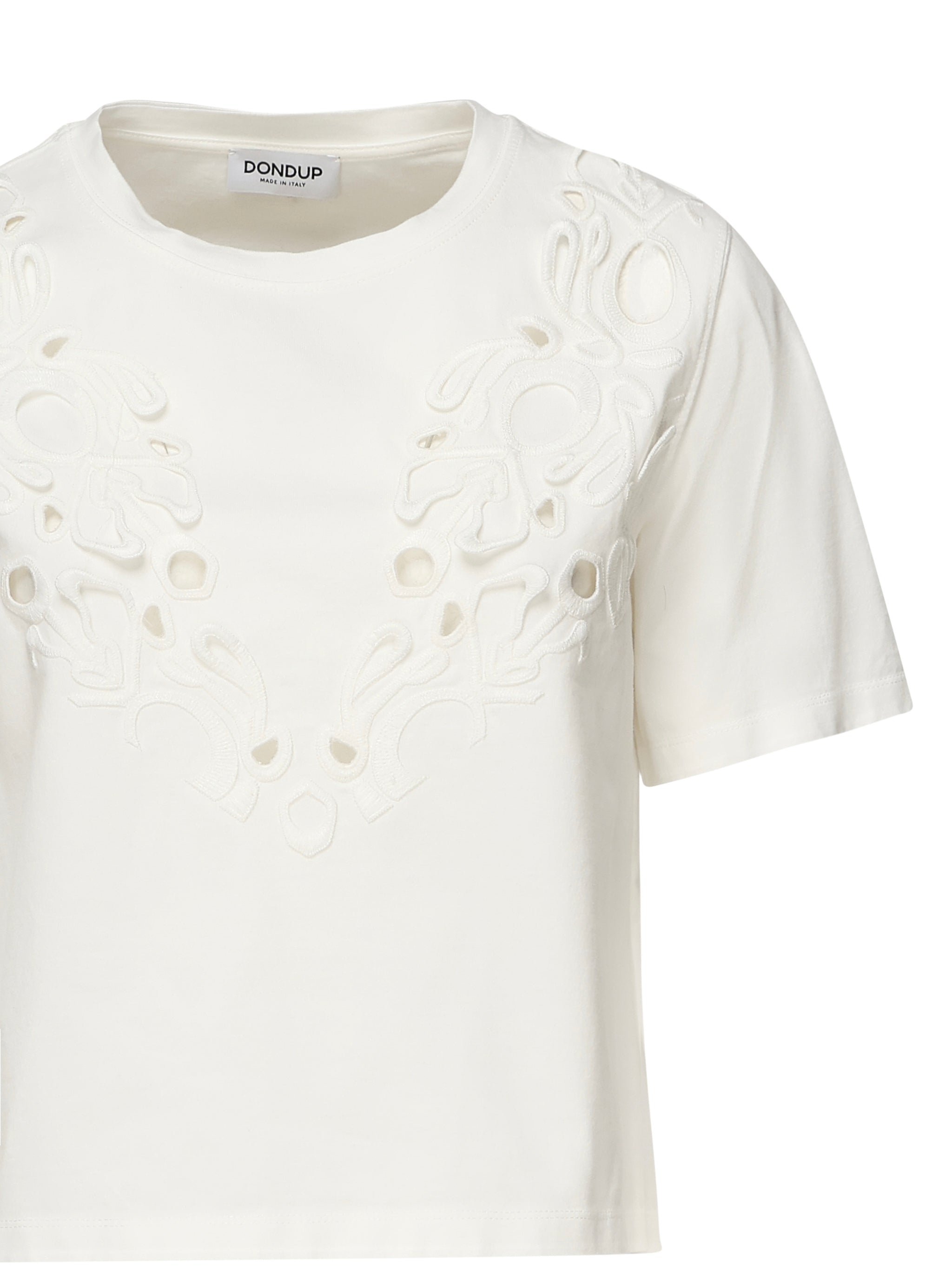 Dondup T-shirts and Polos White Cotton