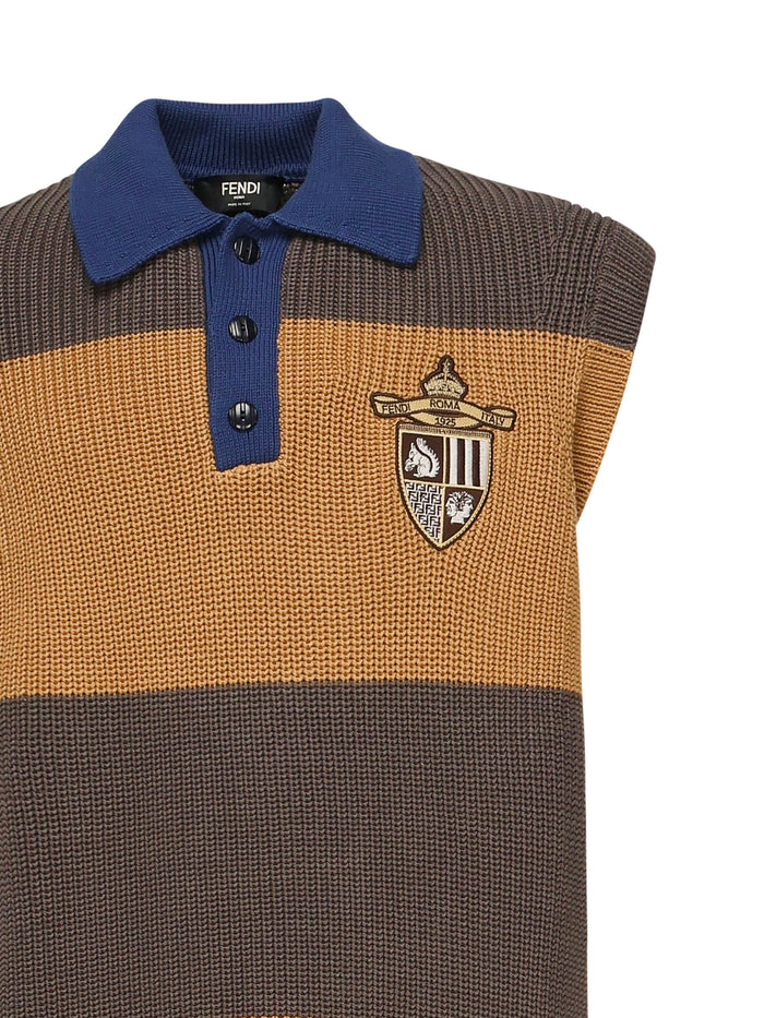 Fendi T-Shirts And Polos Sandal Argilla Co+nr1bott:madreperla