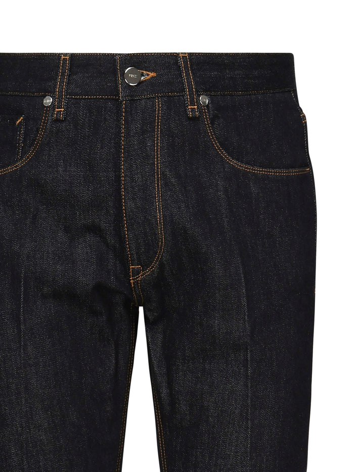 Fendi Jeans Indigo Greggio