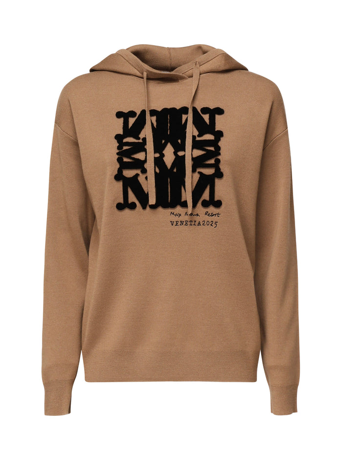 Max Mara Sweaters Camel Virgin Wool