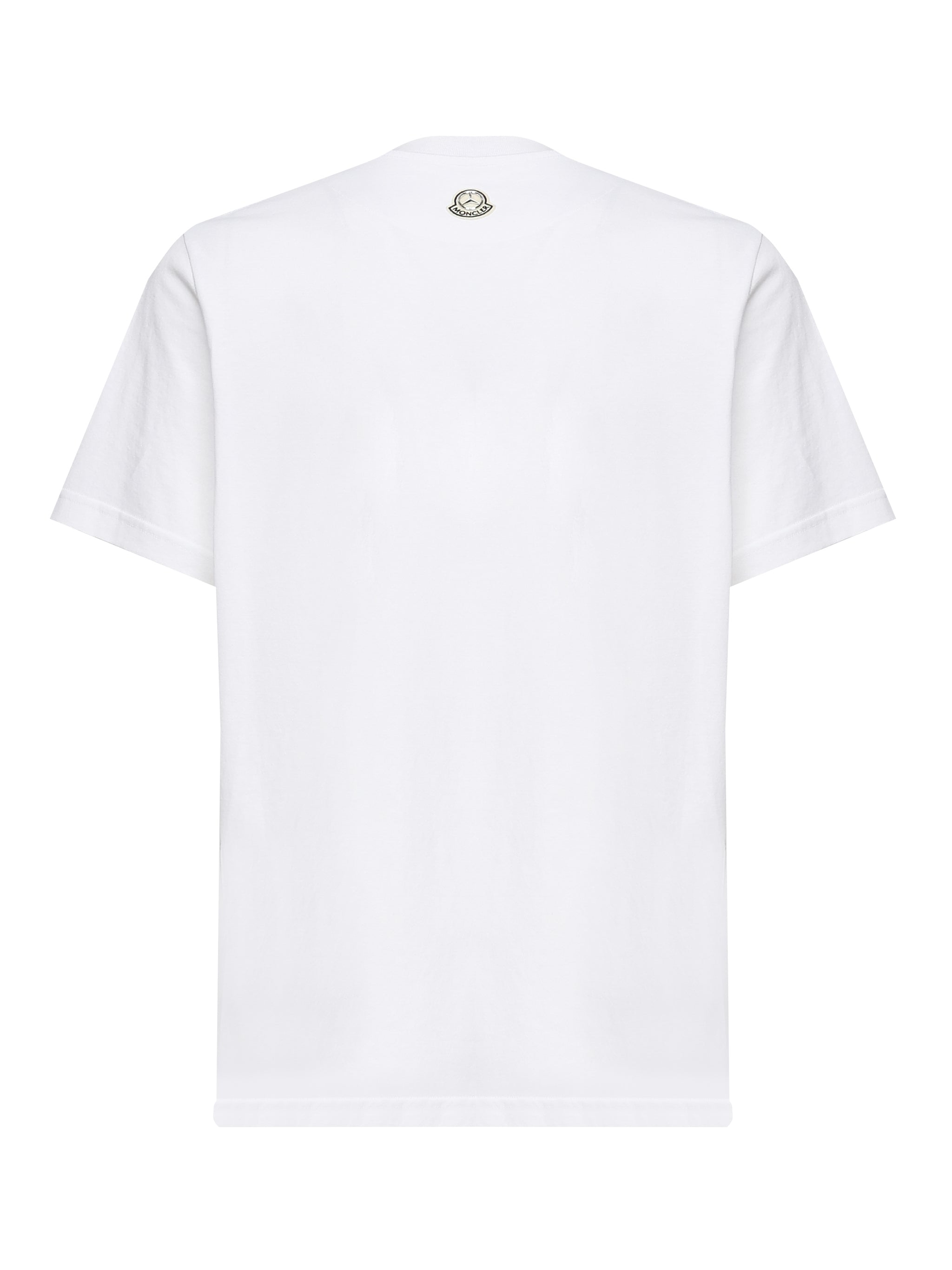 MONCLER GENIUS T-shirts and Polos White Base Fabric: Cotton