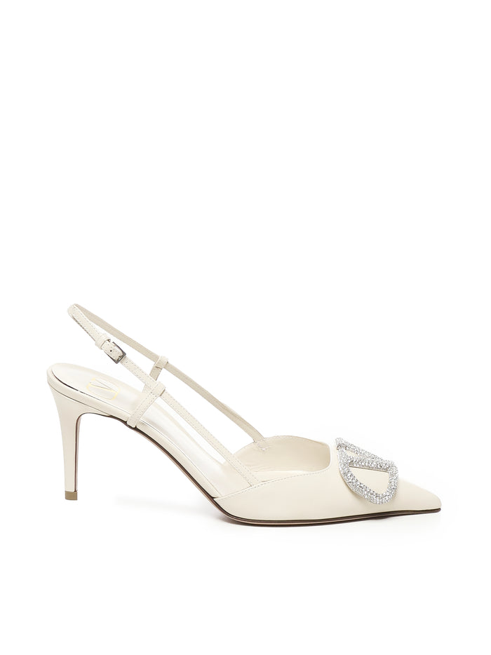 Valentino Garavani With Heel White Calfskin