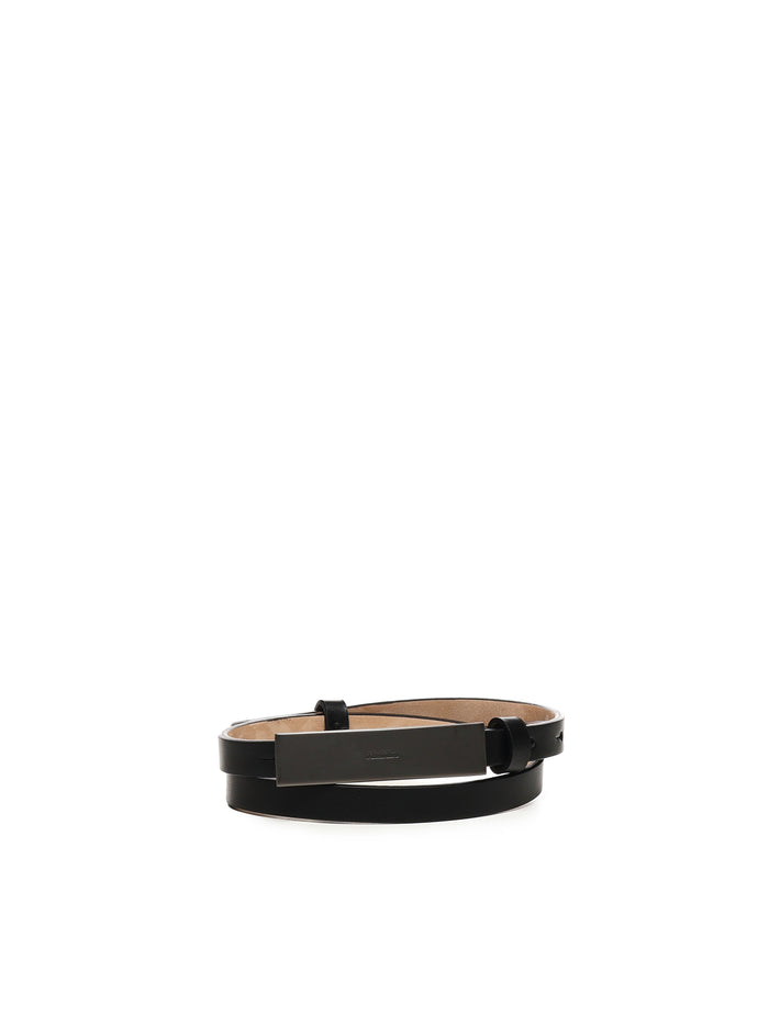 Max Mara Belts Black Calfskin