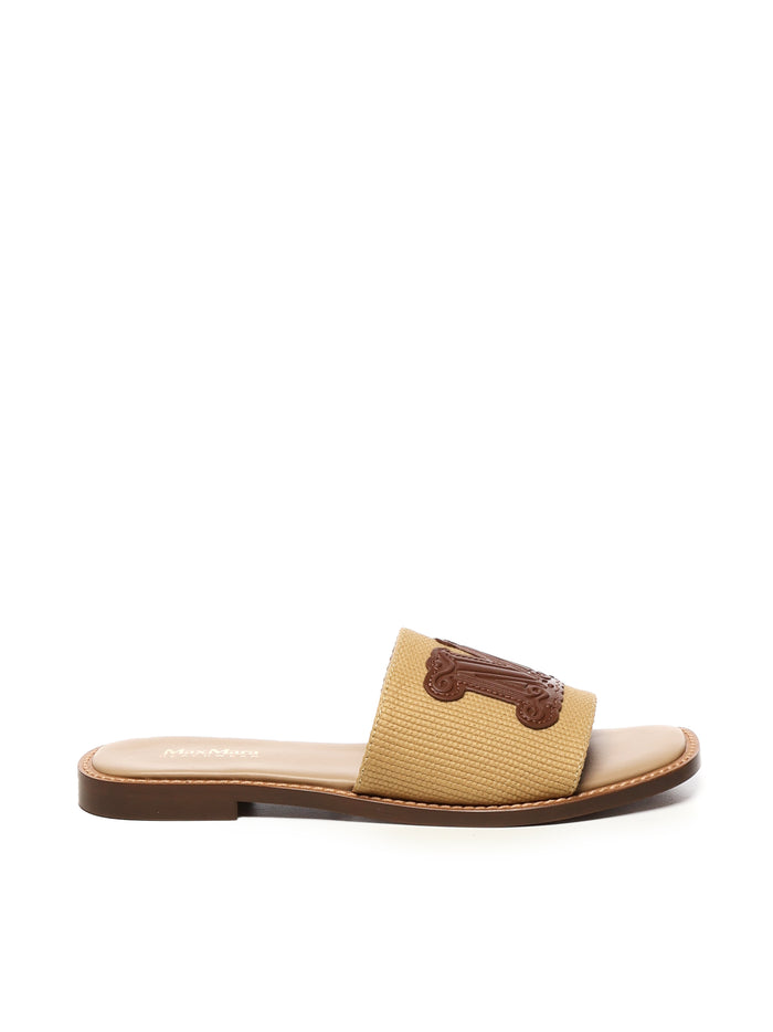 Max Mara Sandals Camel