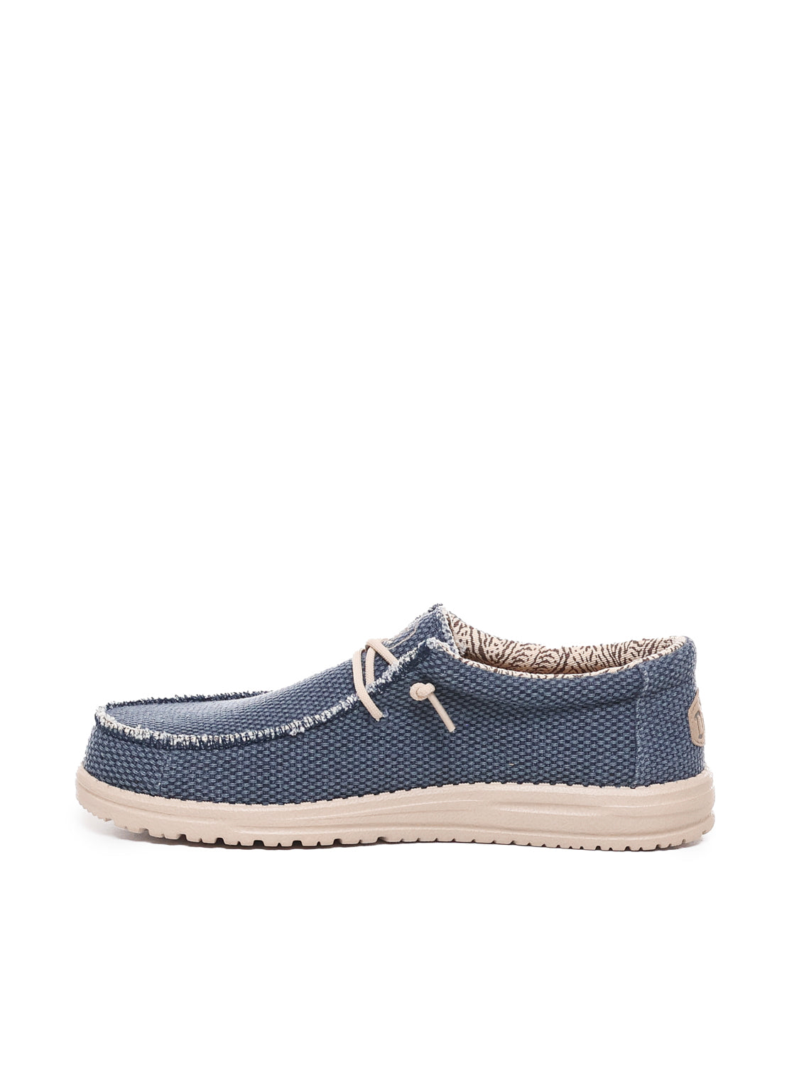 HEY DUDE Flat shoes Blue Canvas