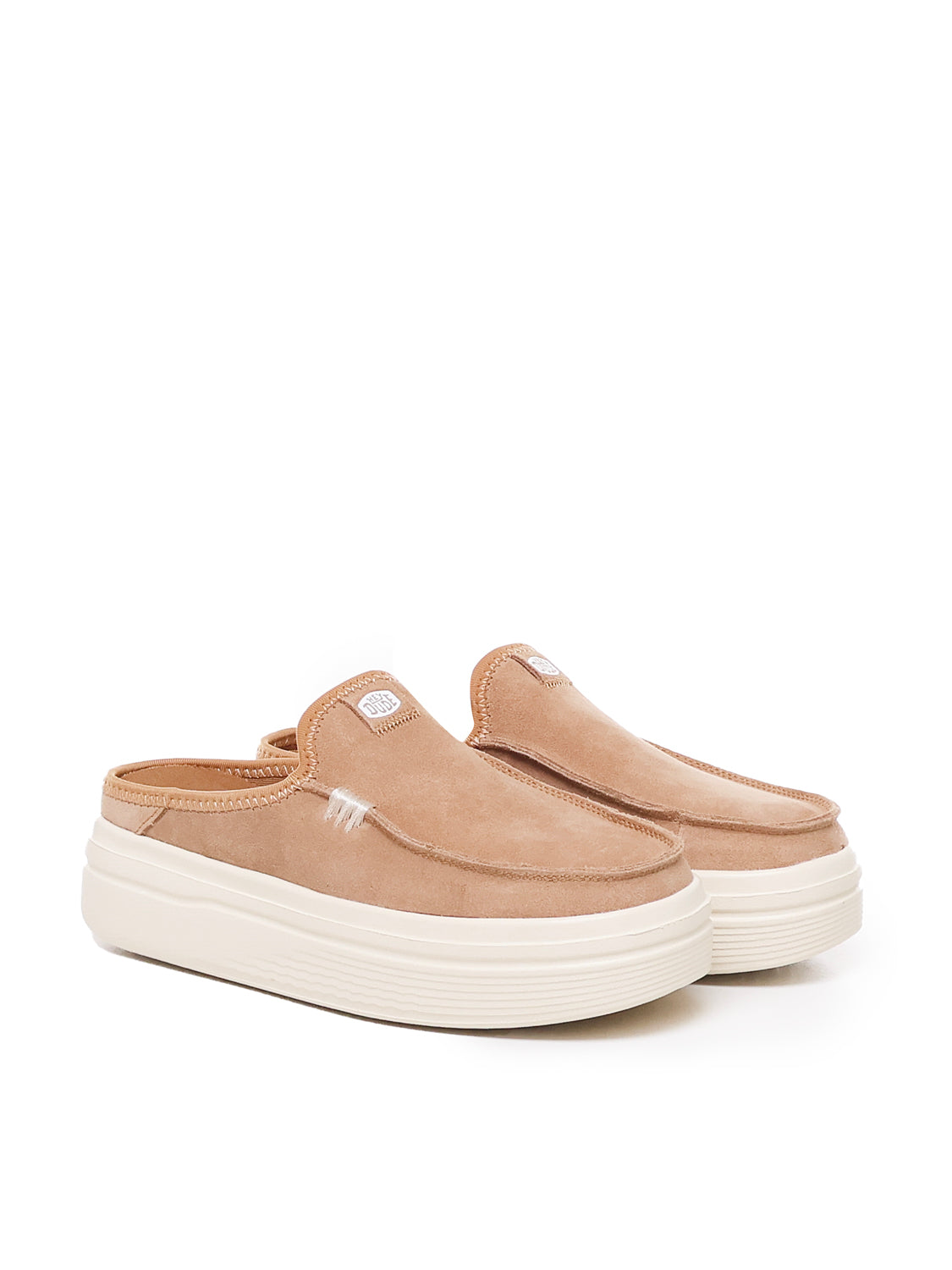 HEY DUDE Sandals Beige Suede