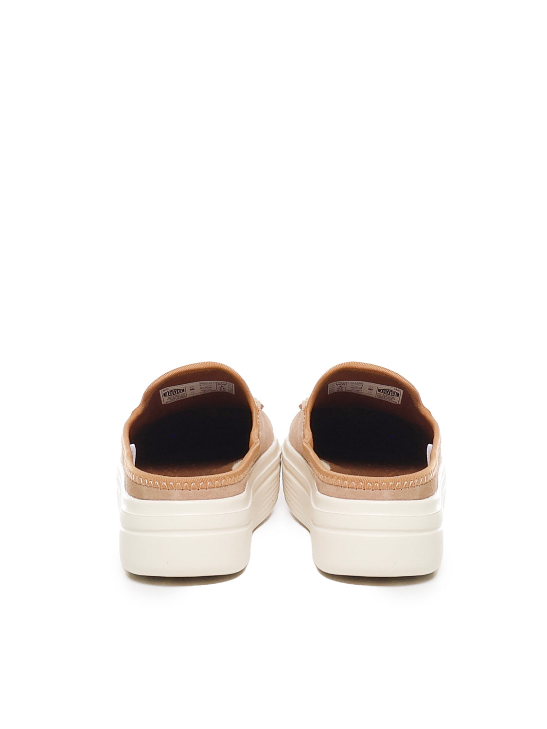 HEY DUDE Sandals Beige Suede