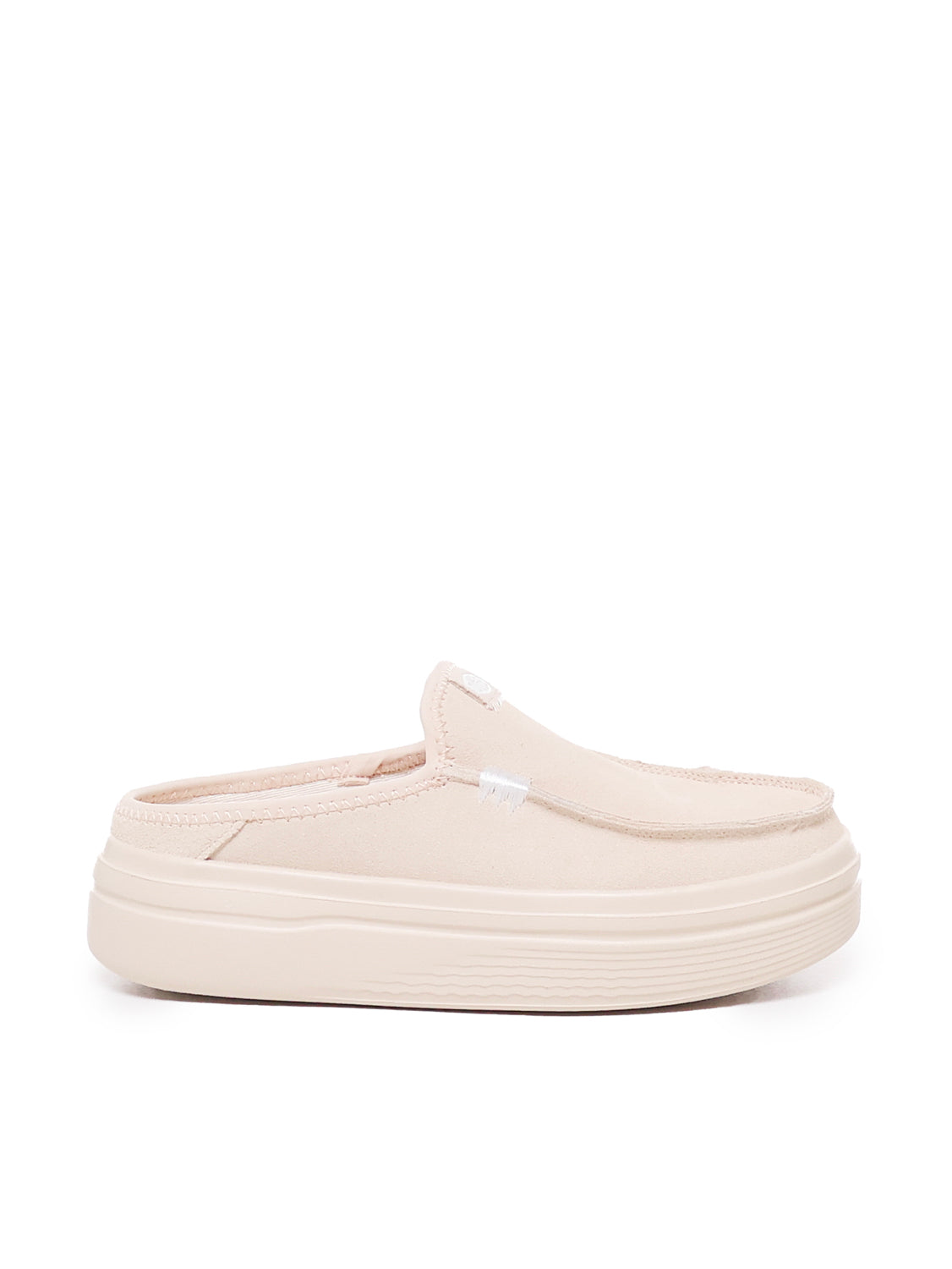 HEY DUDE Sandals White Suede